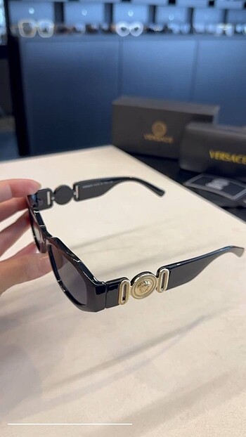 Beden siyah Renk Versace güneş gözlüğü