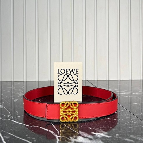 Beden Loewe hakiki deri kemer