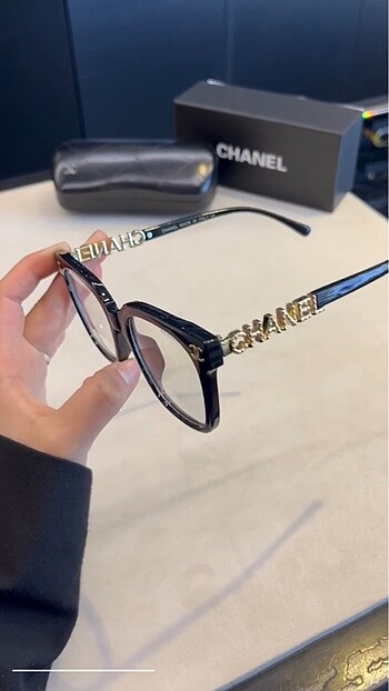 Chanel Chanel şeffaf gözlük