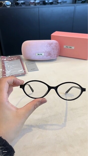 Miu Miu Miu miu şeffaf gözlük