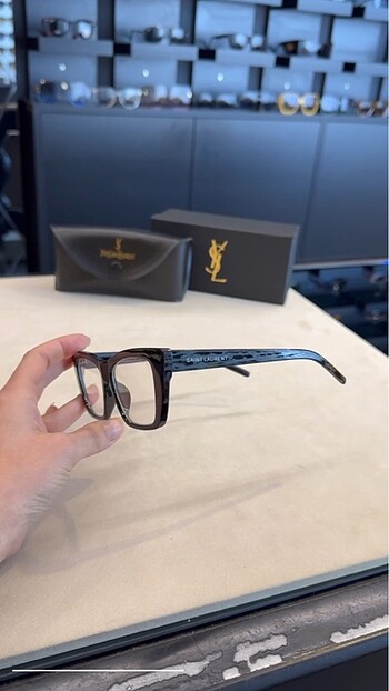 Beden Saint laurent şeffaf gözlük