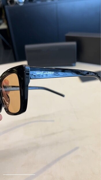 Beden Saint laurent şeffaf gözlük