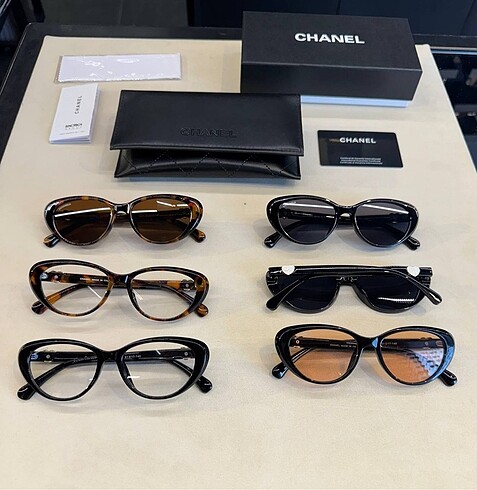 Chanel Chanel şeffaf gözlük