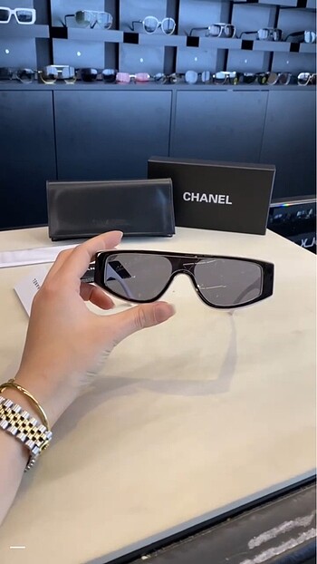 Beden siyah Renk Chanel güneş gözlüğü