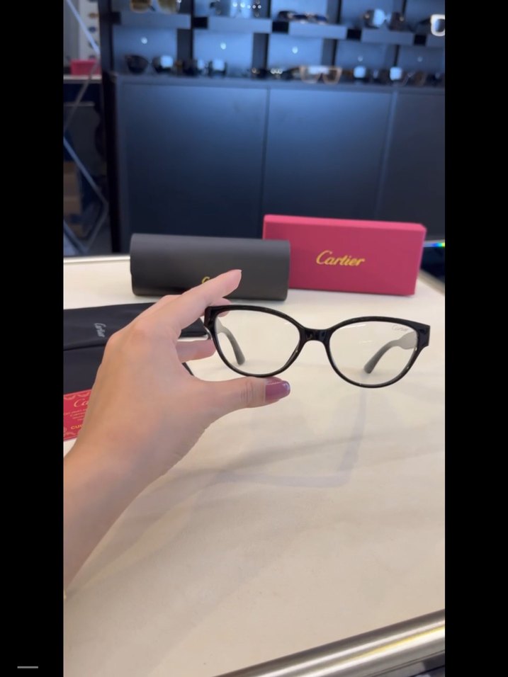 Cartier şeffaf imaj Gözlük — görsel 2/5