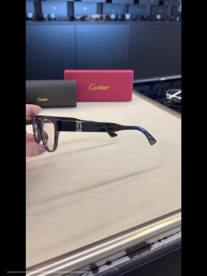 Cartier şeffaf imaj Gözlük — görsel 4/5