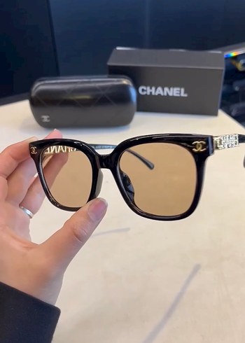 Beden camel Renk Chanel Güneş Gözlüğü