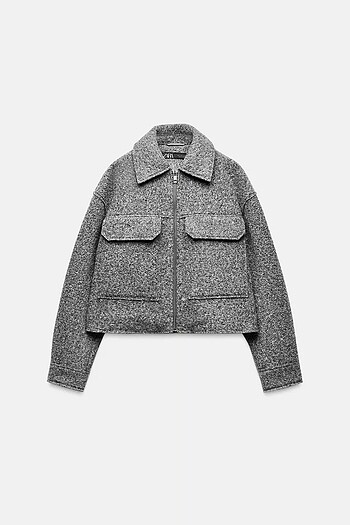 Zara KISA BUKLE CEKET