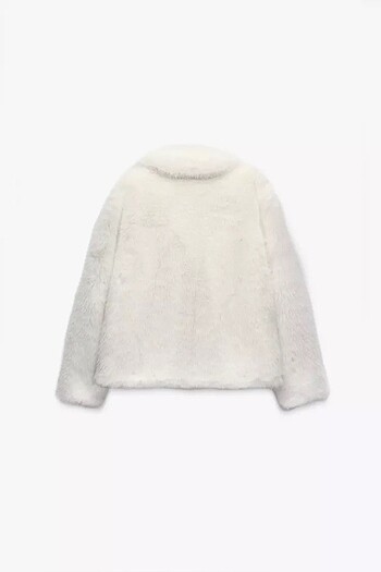 Zara SUNİ KÜRK CEKET ZW COLLECTION