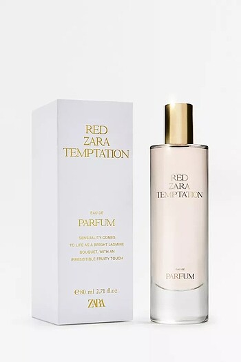  Beden RED ZARA TEMPTATION EDP 80ML (2.71 FL. OZ).