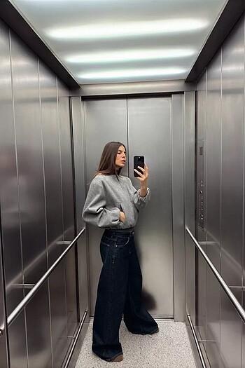 s Beden ELASTİK KENARLI YUMUŞAK BOMBER CEKET
