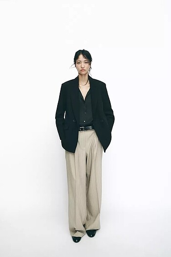 m Beden KRUVAZE OVERSIZE BLAZER