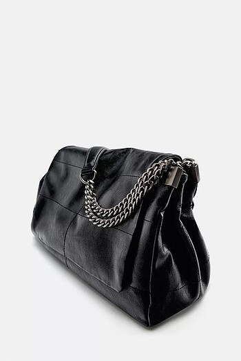Zara ROCK KAPAKLI OMUZ ÇANTASI
