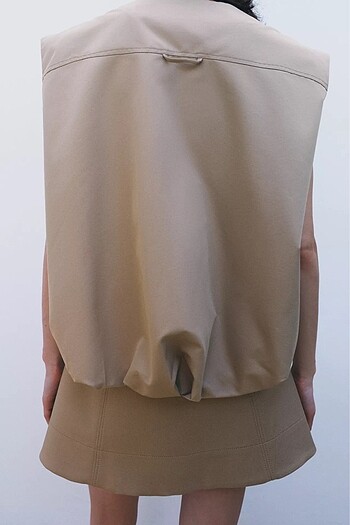 xs Beden ten rengi Renk ZW COLLECTION OVERSIZE YELEK