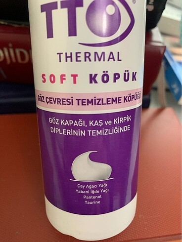 Beden TTOGÖZ ÇEVRESİ TEMİZLEME KÖPÜĞÜ