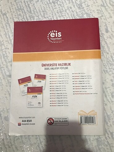  EİS YAYINLARI AYT FİZİK 3.KİTAP