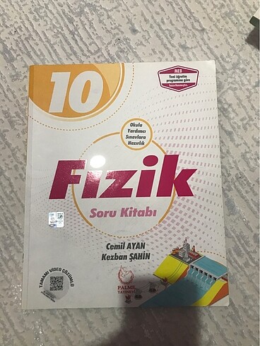 10.SINID PALME FİZİK SORU KİTABI