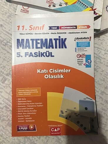  Beden ÇAP 11.SINIF FASİKÜLLERİ EŞİTSİZLİK - ÇEMBER DAİRE- KATI CİSİM O