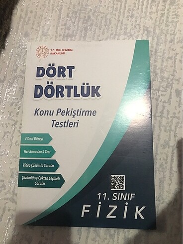 11.SINIF DÖRT DÖRTLÜK FİZİK