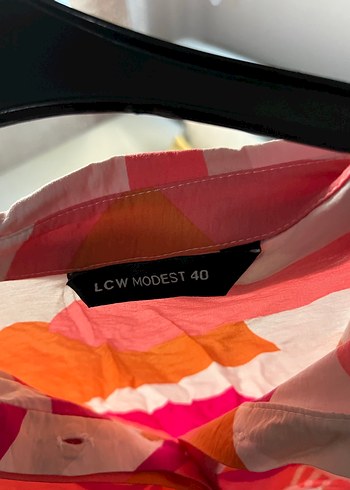 Renkli Batik Desenli Uzun Kadın Gömlek - Görsel 4