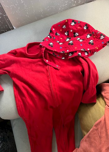 Kırmızı Fermuarlı Erkek Çocuk Pijama - Görsel 8