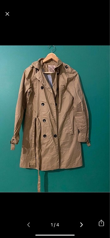 Pull&bear trençkot m beden