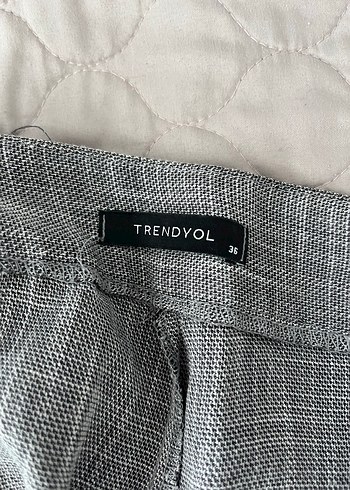 Trendyol & Milla Gri kadın pantolon