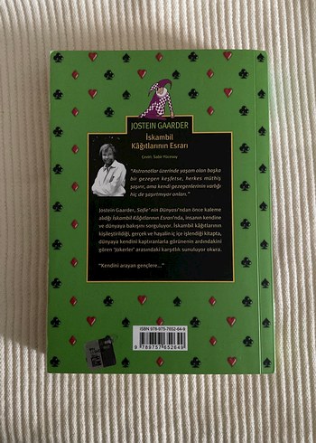 Jostein Gaarder - İskambil Kağıtlarının Esrarı