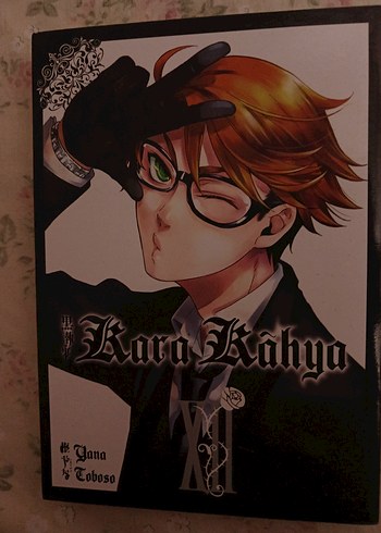 Kara Kahya 12. cilt manga kuroshitsuji 12 black butler sebastian