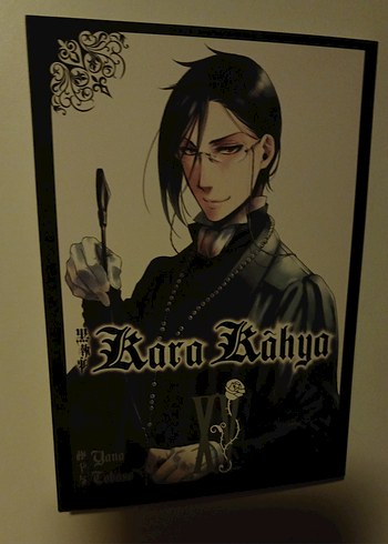 Kara Kahya 15. cilt manga kuroshitsuji XV black butler seinen 15