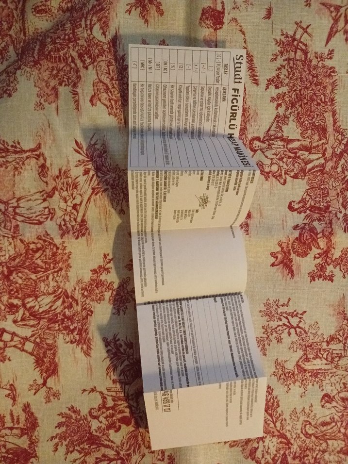 Kedili Pembe Hesap Makinesi Studi Pati - Görsel 2