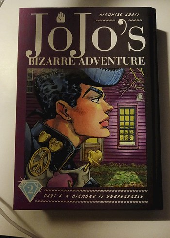 JoJo part 4 cilt 2 Diamond Is Unbreakable 2. cilt ingilizce