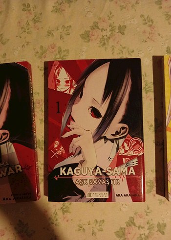 Kaguya-sama Love Is War cilt 1 2 3 Kaguya Aşk Savaştır Manga Set