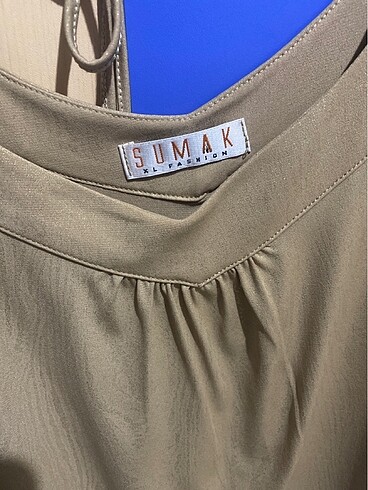 xl Beden Gold detaylı bluz