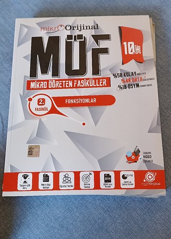 MÜF 2. Fasikül Fonksiyonlar Soru Bankası