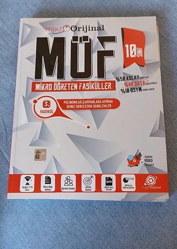 Mikro Öğreten Fasiküller 10. Sınıf MÜF 3. Fasikül