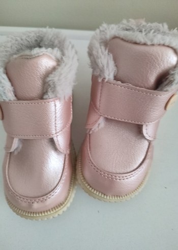 Diğer Kız Çocuk Pembe Kürklü Yağmur Botu