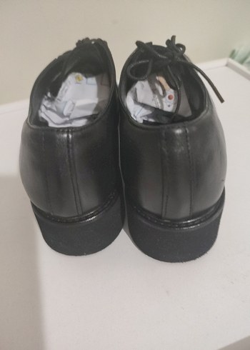 Hotiç Deri Siyah bayan Klasik Ofis Ayakkabısı