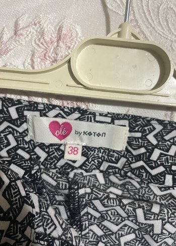 Diğer Gri Yılan Desenli Kadın Kumaş Pantolon
