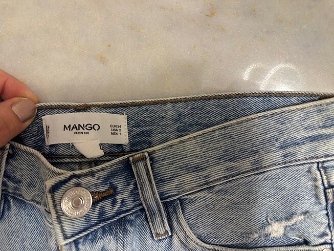 Mango Mango Jean Şort