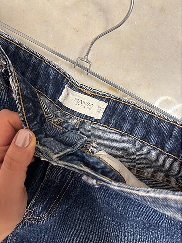Mango Mango Kısa Jean Şort