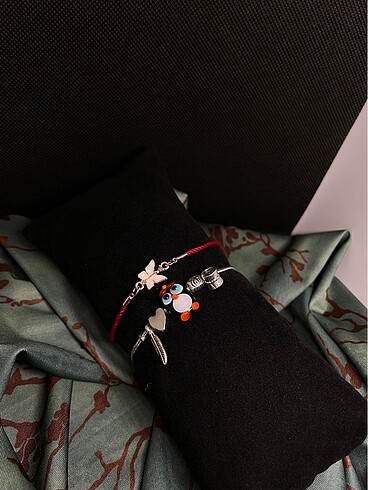 pandora charm bileklik seti