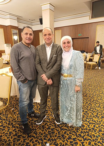 Uzun Kollu Gri Yılan Desenli Bohem Kadın Elbise - Görsel 2