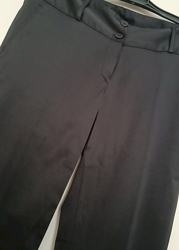 40 Beden Siyah Kadın Kumaş Pantolon