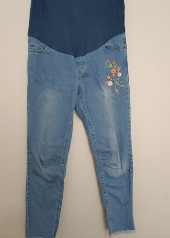 Lc Waikiki Nakışlı Hamile Kot Pantolon