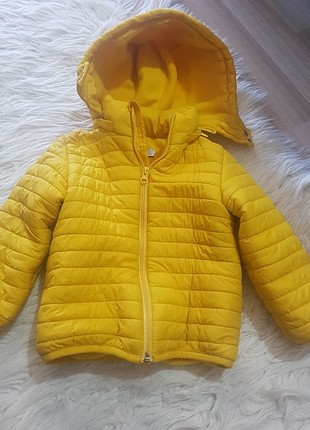 Hello babby 4 yaş sari mont