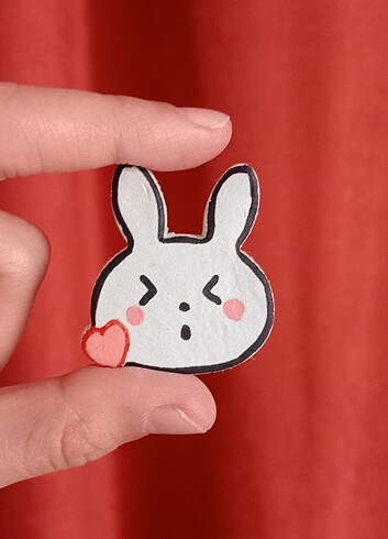 Love Rabbit Rozet (Enjuaccessories)