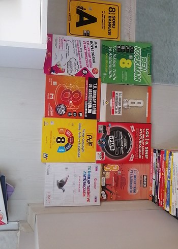 8. Sınıf Soru Bankası ve Konu Anlatımlı Kitap Seti