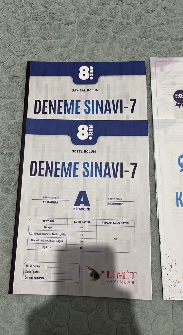 LGS Deneme Sınavları Seti - Görsel 2