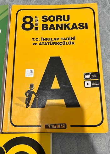 8. Sınıf T.C. İnkılap Tarihi Soru ve Deneme Kitapları - Görsel 3